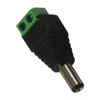 Synergy 21 S21-LED-000219 DC/2.1 x 5.5 mm Schwarz - Grün Kabelverbinder
