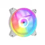 120mm Gehäuselüfter MODECOM VOLCANO APEX 120 ARGB Weiß — 120mm ARGB Kühllüfter