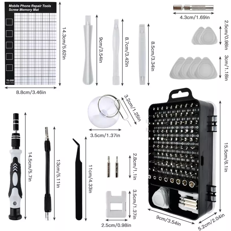 Extralink Präzisionsschraubendreher-Set, Torx-Schraubendreher 120 in 1