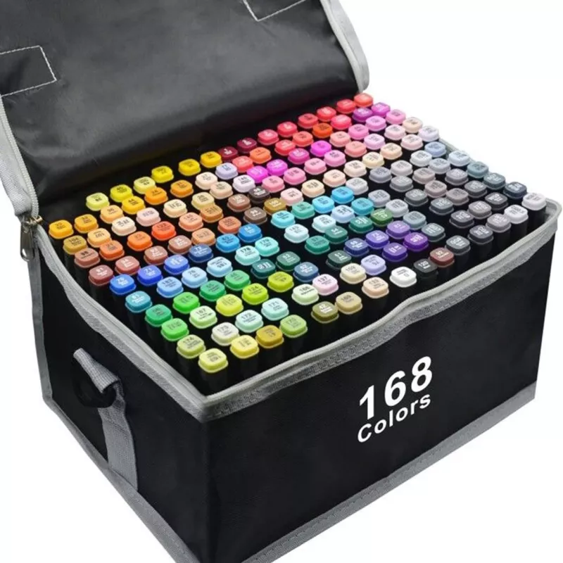 Alkoholmarker-Set Extralink 168 Stück