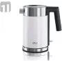 Wasserkocher Graef 1 L 2200 W Edelstahl Weiß