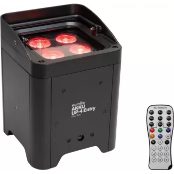 Spotlight EUROLITE AKKU UP-4 Entry QCL 41700575 batteriebetrieben RGBW