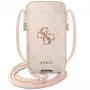 Guess Handtasche GUPHL4GMGPI 6,7 Pink Hardcase 4G Big Metal Logo