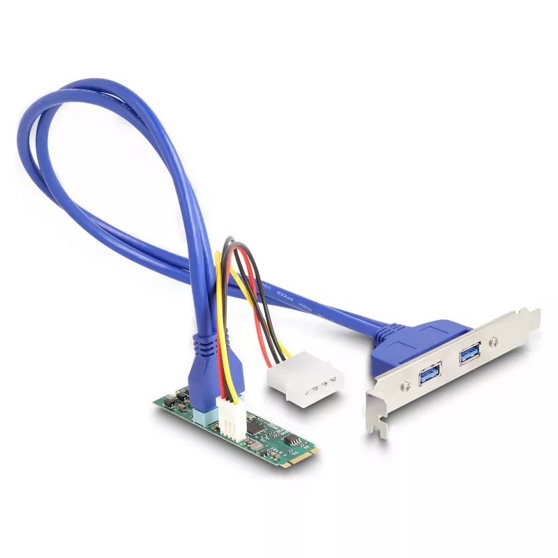 DeLOCK Schnittstellenkarten/-adapter 61065 Intern USB 3.2 Gen 1 M.2 Stecker
