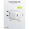 Goobay Universelles schwarzes AC-Schnellladegerät für den Innenbereich 65403 USB Type-C 110-240V