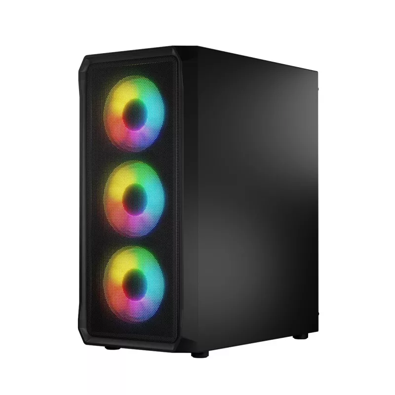 LOGIC CONCEPT Portos ARGB ATX Mid-Tower-Gehäuse, schwarz