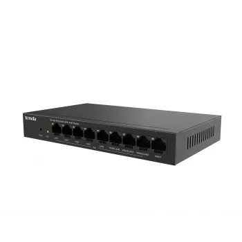 Kabelgebundener Router Tenda G0-8G-PoE Gigabit Ethernet Schwarz