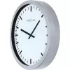 NeXtime Uhr 3031 Magic - Stripe, 25x35,2 cm, Wand, Weiß