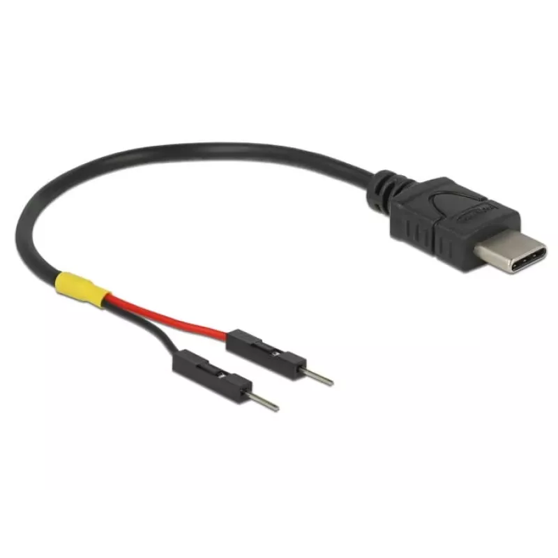 USB-Kabel DeLOCK 85418 0,1 m USB C Schwarz