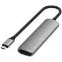 Satechi ST-P4SM Interface Hub USB Typ-C 10000 Mbit/s Grau