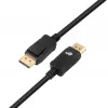 Kabel DisplayPort 1,8 m M/M v 1.4, schwarz