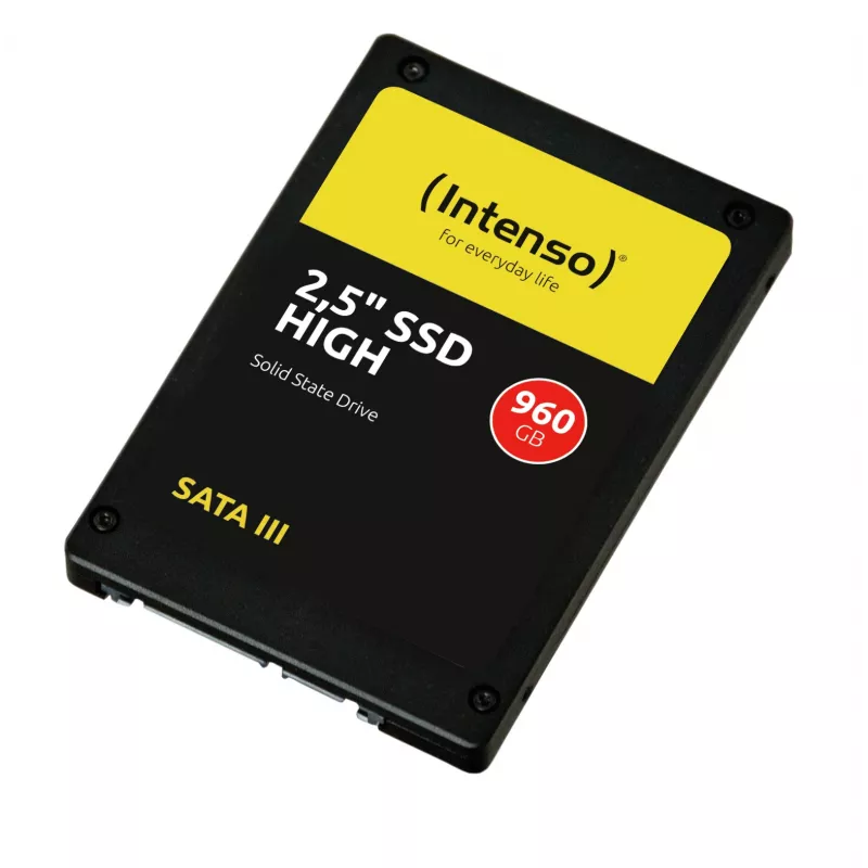 SSD-Festplatte Intenso High 960 GB 2,5 Zoll Serial ATA III TLC