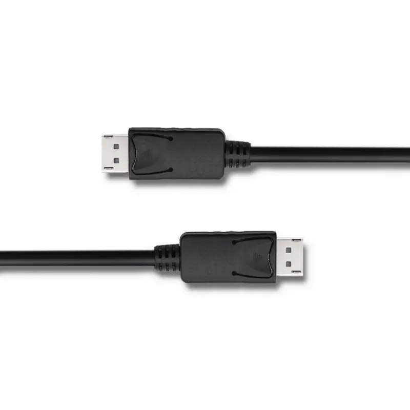 DisplayPort-Kabel Qoltec 50373 2 m Schwarz
