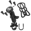 RAM Mounts X-Grip Handyhalterung mit Lenker-U-Bolzen-Basis