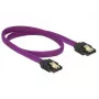SATA-Kabel DeLOCK 83691 0,5 m SATA 7-Pin Violett