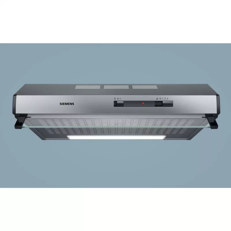 Siemens iQ100 LU62LFA51 Dunstabzugshaube, Kunststofffilter, Geräuschpegel: E