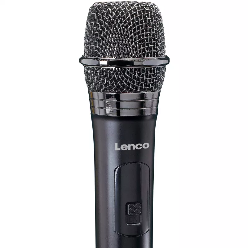 Bühnenmikrofon Lenco MCW-011BK