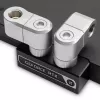 EK Water Blocks EK-Quantum Torque G1/4 Zoll doppel Verlängerungs Offset MF 28 - Satin Titanium