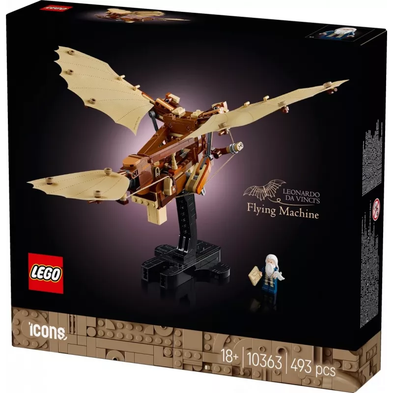 LEGO ICONS 10363 Leonardo da Vincis Flugmaschine