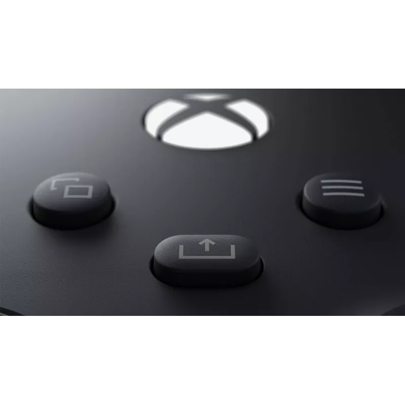 Microsoft Xbox Wireless Controller Schwarz Bluetooth Gamepad Analog / Digital Android, PC, Xbox One, Xbox One S, Xbox One X, Xbox Series S, Xbox Series X, iOS