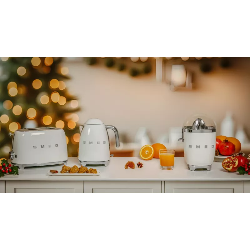 Smeg KLF03WHEU Wasserkocher KLF03WHEU-chrom, Chrom
