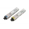 Extralink SFP 1.25G WDM Modul-Paar 1310/1550nm Singlemode 3km SC DOM für HP/Aruba
