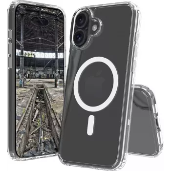 Clear MagSafe BackCase jt berlin for Apple iPhone 17 — transparente Schutzhülle