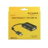 DeLOCK 0.16m DisplayPort/VGA+HDMI+DVI VGA (D-Sub)+ HDMI + DVI Schwarz