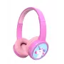 Denver BTH-106P Kopfhörer/Headset kabelgebunden & kabellos Kopfbügel Anrufe/Musik Bluetooth Pink