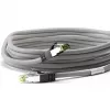 Goobay CAT 8.1 Patchkabel, S/FTP (PiMF), Grau, 0,5 m - LSZH halogenfrei, Kupfer AWG 24 (55135)