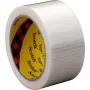 Filamentband 3M 587749, transparent, 38 mm x 50 m — verstärktes Packband