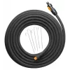 Gartenschlauch Fiskars 1025935 — Gummi, 15 m, oberirdisch, UV-beständig, schwarz, 39 mm Ø