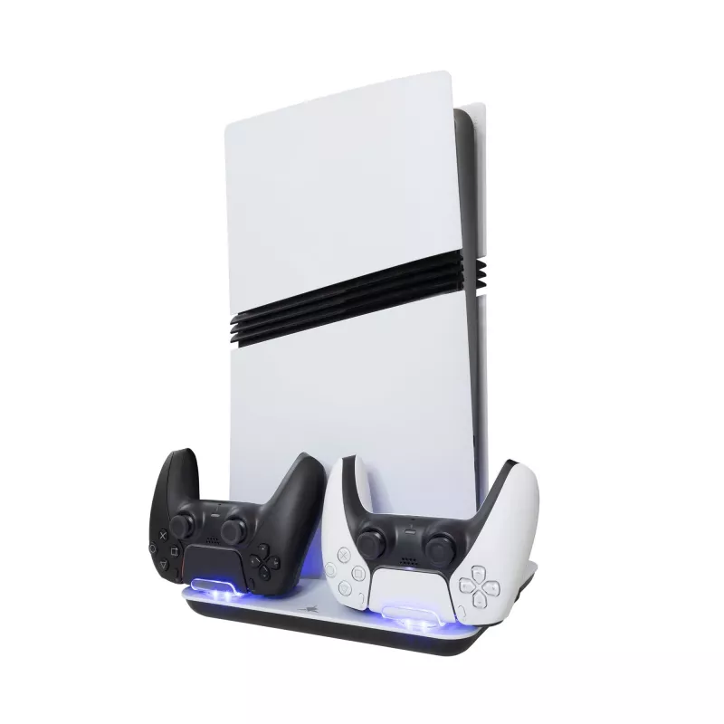 Kühlpad White Shark Guard-2 für PS5 mit integrierter Ladestation (Modell PS5-05102V2)