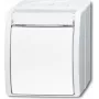 Busch Jaeger 2601/6 WN-54 Elektrischer Schalter 1P Weiß (1085-0-1624)