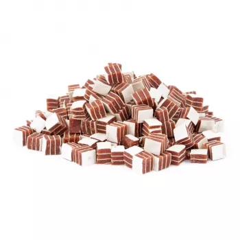 PETITTO Weiche Sandwiches mit Lamm und Fisch - Hundeleckerli - 500 g