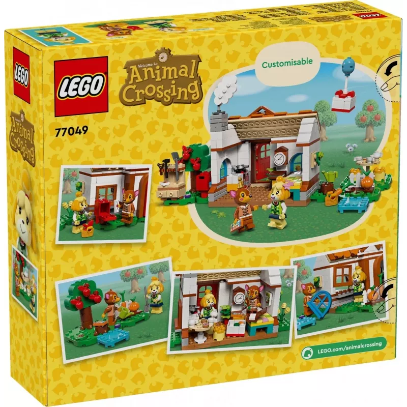 Konstruktionsspielzeug LEGO-Set 77049 Animal Crossing Besuch von Melinda