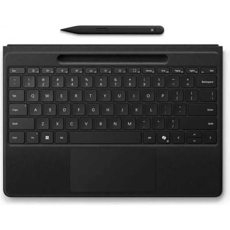 Microsoft SrPro Flex KeybWSlimPen AZBE Schwarz - Tastatur (Y8U-00007)