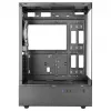 PC-Gehäuse TACENS Mars Gaming MC-XO Midi Tower Schwarz — ATX/Micro-ATX/Mini-ITX, Netzteil unten, 1×120-mm-Rücklüfter, unterstützt Grafikkarten bis 328 mm