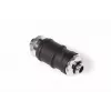 Wasserblock-Adapter Aquatuning GmbH 13876 Messing Nickel Kunststoff Schwarz Chrom