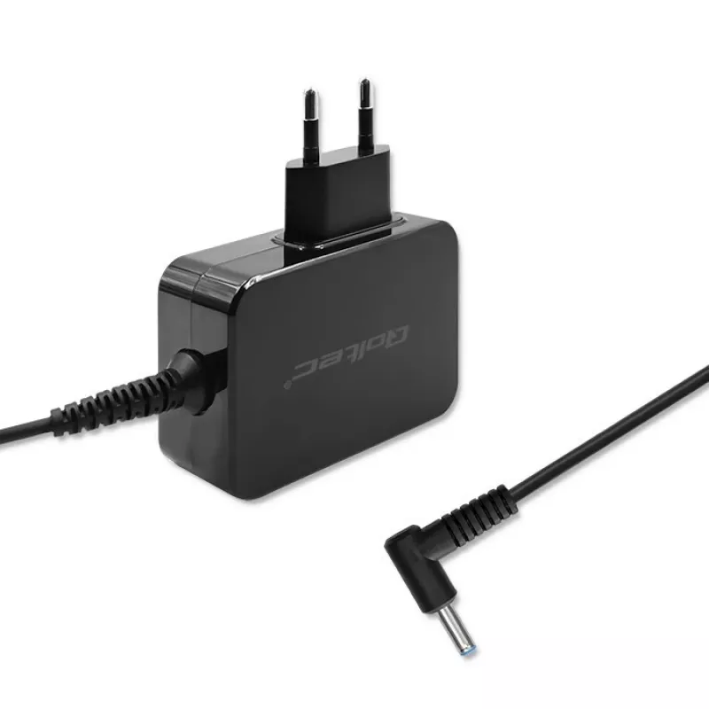 AC-Netzteil QOLTEC 51033 für Laptops, 45 W, 19,5 V, 2,31 A, 220–240 V, für den Innenbereich, Schwarz, 1,7 m Kabel