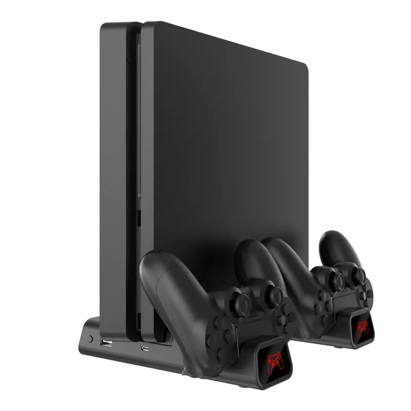 Kühlpad White Shark PS4-19076 Cutman mit 2 Ladestationen für Controller