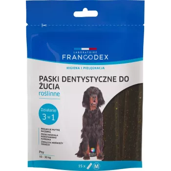 FRANCODEX Dental Strips M - Hundeleckerli - 15