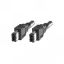 Exsys - IEEE 1394-Kabel - FireWire, 6-polig (M) auf FireWire, 6-polig (M) - 1,5 m (EX-K6801)