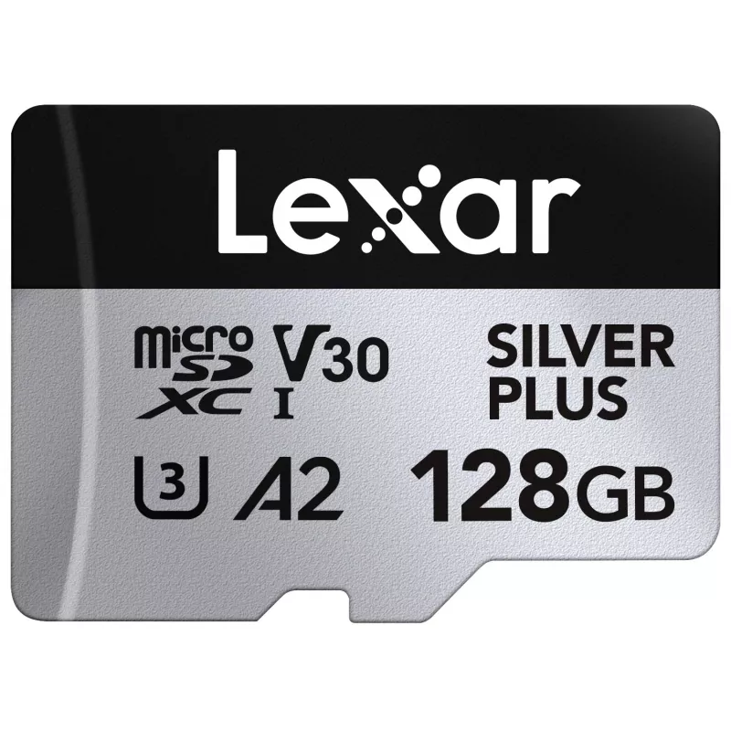 Flash-Speicher Lexar 128 GB UHS-I MicroSDXC Professional SILVER PLUS