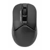 Kabellose optische Maus A4Tech FM12S Schwarz — 1200 dpi, RF-Nano-Empfänger, 3 Tasten, AA-Batterie