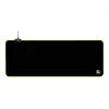 Gembird MP-GAMELED-L Mauspad Gaming Mauspad Schwarz