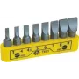 C.K T4521 Schlitz-Schraubendreher-Bit-Clip-Set, 8-teilig