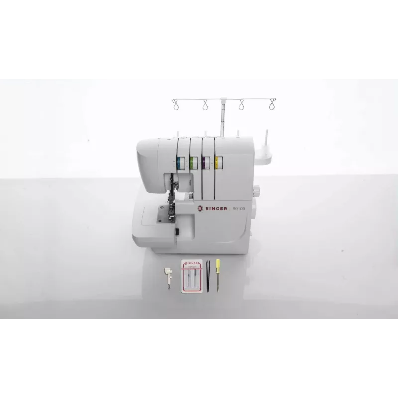 Overlock-Nähmaschine SINGER S0105 Elektrisch Weiß