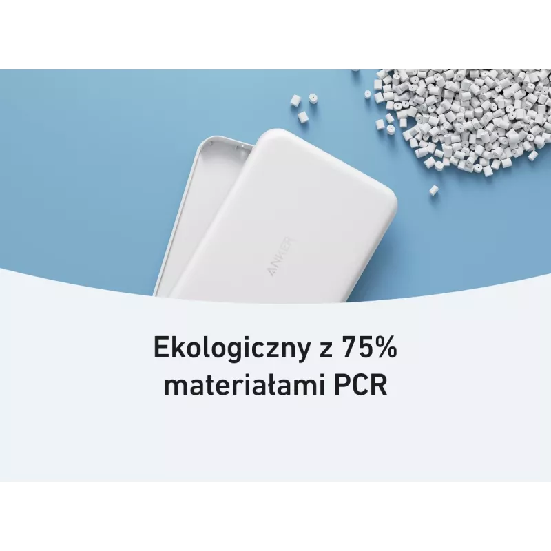 Anker MagGo Power Bank 10K Magnetisch Kabellos Weiß, Weiß