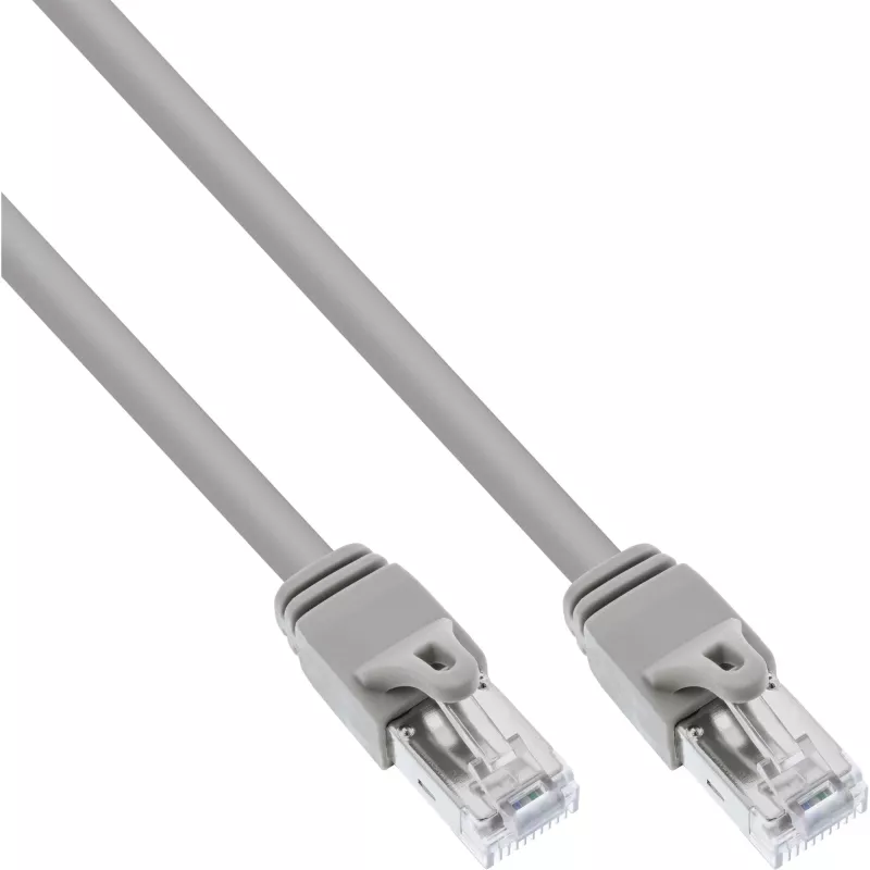 InLine Patchkabel S/FTP PiMF Cat.6 zertifiziert grau 2m